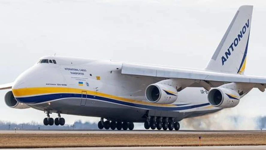 Зона аеропорту Лейпциг-Галле, де виявили дрон поблизу українського літака Ан-124